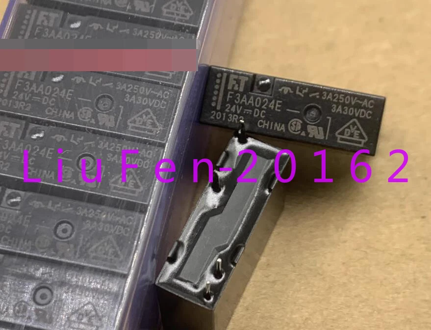 6PCS New F3AA024E 24V DC24V 3A5A Relay 4 pin - Image 1 of 1