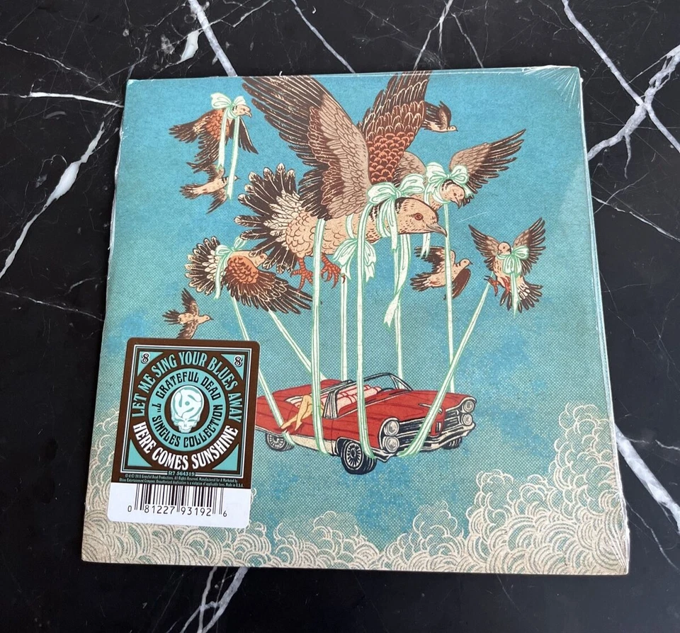 Grateful Dead 45 RPM 7" - Let Me Sing Your Blues Away 2018 Re-issue 626/10 000