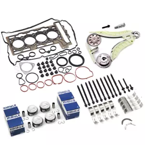 Engine Rebuild Overhaul Kit w/ Timing Kit N14B16 1.6T For Mini Cooper S R55-R59 - Picture 1 of 5