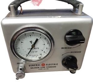 Detector de fugas halógeno General Electric - Tipo estándar LS-20 ~ USADO ~ E4D - Imagen 1 de 7