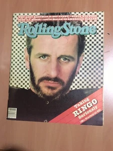 Rolling Stone Magazine #342 - April 10, 1981 Ringo Starr - no mail label - Picture 1 of 2