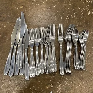 30 Pieces Robert Welch Linton Stainless Steel Flatware Butter Knife Spoon Forks - Picture 1 of 7
