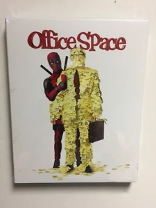 Office Space (Blu-ray, 2018) NEW w/Deadpool Photobomb Slipcover - Picture 1 of 2