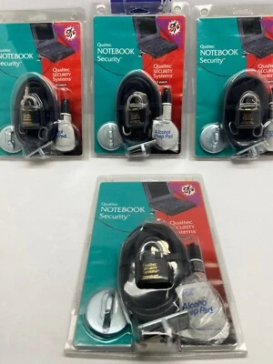 Qualtec Notebook Security Cable Lock Laptop Computer - Image 1 of 4