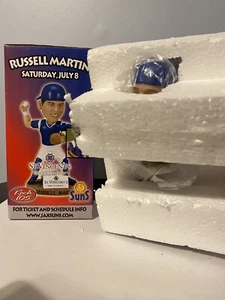 RARE NIB 2005 SGA RUSSELL MARTIN JACKSONVILLE SUNS BOBBLEHEAD DODGERS (PRISTINE) - Picture 1 of 7