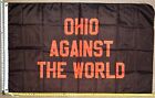 Ohio Against The World Flag DARMOWA WYSYŁKA BOL OSU Bengals Dorm Piwo Znak USA 3x5