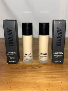 Fondotinta Longwear Avon Cashmere Complexion nuovo sigillato - torrone - lotto di 2 - Foto 1 di 2