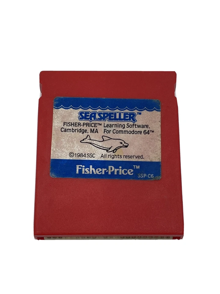 Sea Speller Fisher Price (Commodore 64, 1984) ONLY RED ON EBAY! - Image 1 of 3