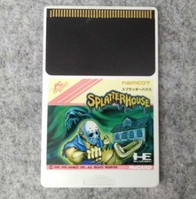 TurboGrafx-16 (PC Engine) Namco HUCARD Splatter House Acceptable #15A0