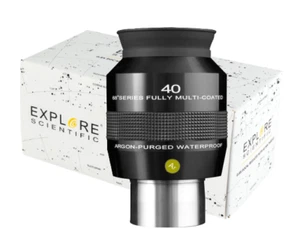 Explore Scientific 2" 68 Degree Series Argon-Purged Waterproof Eyepiece 40mm - Picture 1 of 5