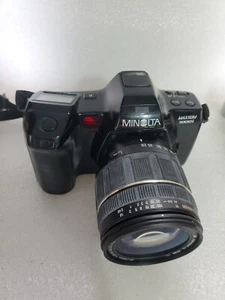 Minolta Maxxum 7000i AF 35mm SLR Film Camera Bundle *TableTestedZoom Lens Flash - Picture 1 of 4