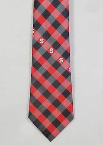 North Carolina State Wolfpack Herren College University rot karierte Krawatte - Bild 1 von 3
