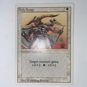 MTG Holy Armor Revised Edition Regular Common - Picture 1 of 8