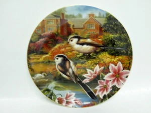 Wedgwood Collector Plate vgc (8") - Long Tailed Tits and Lincoln Star - Picture 1 of 5