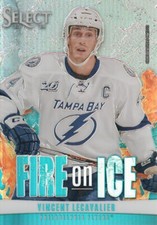 2013-14 Select Hockey Fire on Ice Star Prizm Blue #FS34 Vincent Lecavalier 08/25