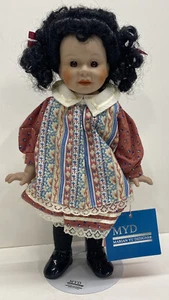 Marian Yu Bisque Limited Edition Puppe, Ständer, Box Vintage 1988 Neu Open Box - Bild 1 von 12
