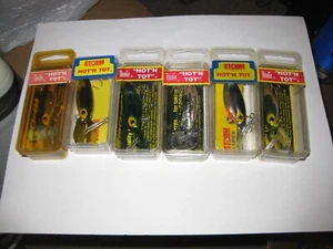 3 Storm Hot N Tot Pre Rapala Different Metallic Colors Crankbait Fishing Lure NI - Picture 1 of 3