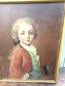  Gemälde Ölgemälde  Paris Stilleben Portrait oil painting Pastell LOUIS XVI - Bild 1 von 5