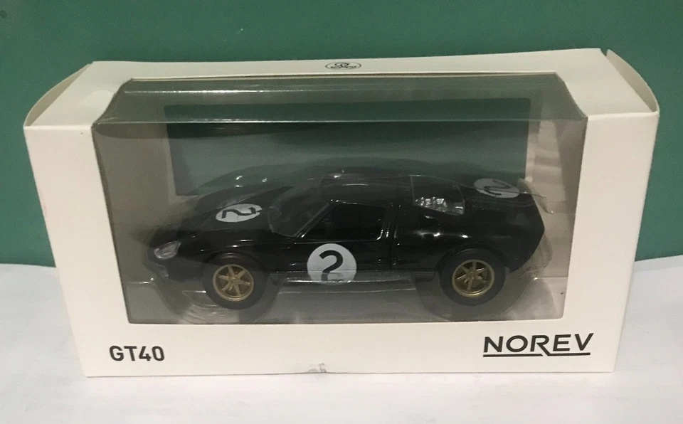 Die Cast 1/43 Modellino Auto Norev Ford GT40 #2 1966 - Immagine 1 di 1