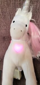 Douglas Cuddle toys Light & Sound Celestia Unicorn Plush Stuffed #2350