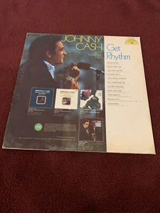 Johnny Cash & The Tennesee Two Get Rhythm Vinyl Record - Imagen 1 de 4