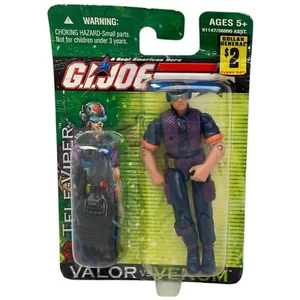 GI Joe Valor vs Venom Tele-Viper 3.75" Action Figure 2004 Hasbro Sealed - Picture 1 of 6