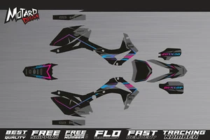 Graphics Kit for Honda CRF 450 R 2013 2014 2015 2016 Decals Stickers by Motard - Picture 1 of 3