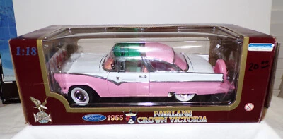 1955 FORD CROWN VICTORIA  ROAD LEGENDS  MODEL SCALE 1/18th DIE CAST METAL. - Image 1 of 3