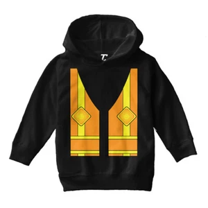 Construction Worker Vest - Halloween Outfit Toddler/Youth Hoodie - Picture 1 of 12