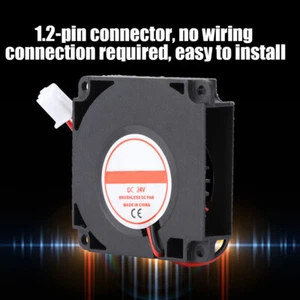 3D Drucker DC 24V 2 Pin DC 40x40x10mm 4010 Gebläse Radial Lüfter Geräuscharm - Bild 1 von 9