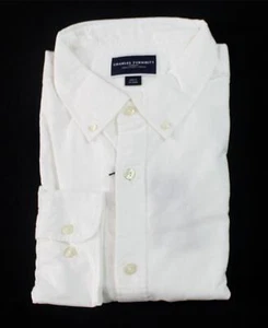 Charles Tyrwhitt Men's Slim Fit Oxford Button-Down Shirt HT3 White Size: 2XL NWT - Picture 1 of 5