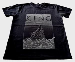 King Band T-Shirt Mens M Black Death Metal Australia Rare Vintage Style Tee - Imagen 1 de 4