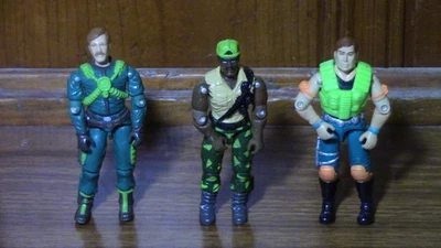 GI Joe Lot Major Altitude Heavy Duty Rapid-Fire 1990 1991 Hasbro - Image 1 of 2