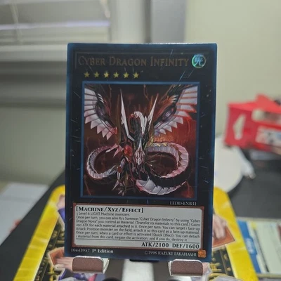 Cyber Dragon Infinity LEDD-ENB31 Legendary Dragon Decks 1st Edition - Image 1 of 4