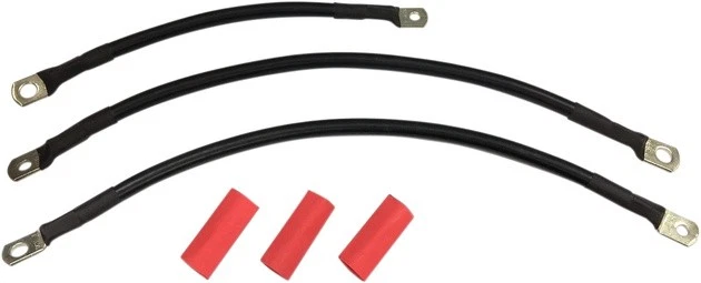 Drag Specialties Battery Cable Kit Black #3998771 Foto 1 de 1