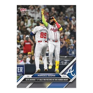 2024 Topps Now Marcell Ozuna #411 Atlanta Braves - Bild 1 von 2