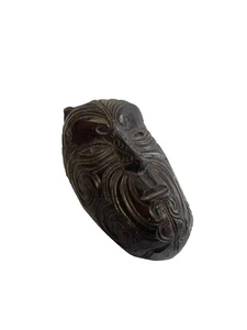 (De colección) Figura de acción Benjes Ind Maori macho marrón tallado en madera Upper Hutt - Imagen 1 de 6