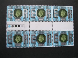 Sellos del Jubileo de Plata de la Reina Isabel II 1952 - 1977. Hoja de 6 valorados 8,5p - Imagen 1 de 1