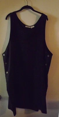 Vestido Jersey Vintage Mujer, Worthington, Negro Talla 24, Nuevo Con, Nunca Usado Foto 1 de 3