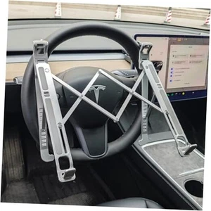 Support Ordinateur Portable Voiture - Bureau pour Ordinateur Portable, Support et Plateau pour Volant - Photo 1/7