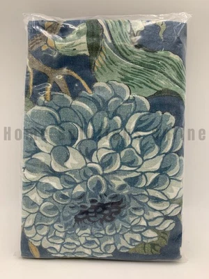 Pottery Barn Dahlia Floral Sham Blue Standard #J1026 - Image 1 of 3