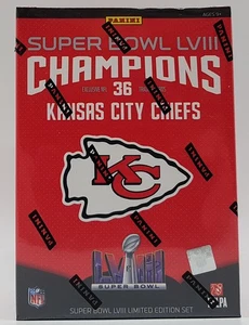 Panini Superbowl LVIII Kansas City Chiefs NFL Football Box Set 2023 - Bild 1 von 4