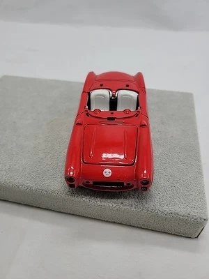 Road Tough 1957 Chevrolet Corvette Red Convertible 1/18 Scale Die Cast Used  - Image 1 of 4
