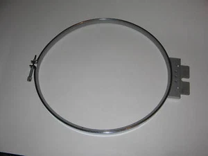 Meistergram Barudan große Stickerei Nähmaschine flacher Reifen 10" Metall - Bild 1 von 1