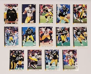 1993 Score Pittsburgh Steelers TEAM SET Noll, Woodson, Lloyd, Lake, O'Donnell, - Picture 1 of 1