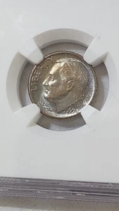 1958 10C Roosevelt Dime NGC MS-67 GORGEOUS RAINBOW TONING - Picture 1 of 4