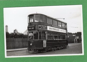 London  Tram to Abbey Wood Greenwich Bexley RP pc unused Ref H150 - Picture 1 of 2