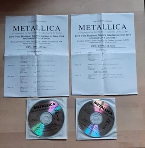 METALLICA - 'S&M CONCERT SPECIAL'-CD PROMO RADIO SHOW + SOME KIND OF MONSTER-DVD - Imagen 1 de 7