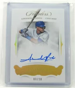 2018 Panini Perfetto Firme Oro #FS-AR Addison Russell 03/10 Autografo Auto - Foto 1 di 2