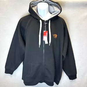 Oregon State Beavers Hoodie Mens 2XL Black Cotton Blend Full Zip Antigua NWT - Picture 1 of 14